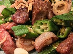 惹味秋葵煎牛肉粒-陶陶居酒家(环市东店)