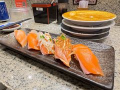 火炙三文鱼五贯寿司-合点寿司(美罗城店)