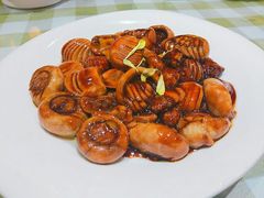 鹅肝烧鲜蘑-无名居(西直门总店)