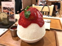 草莓芝士蛋糕沙冰-After You Dessert Cafe(CENTRALWORLD)
