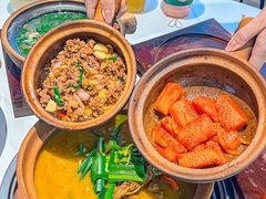砂锅现焗红心木瓜-虎婆冷饮店·海南特色炒冰(三亚湾店)