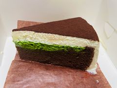 巧克力抹茶蛋糕-black rainbow coffee
