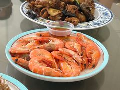 盐水大虾-日照大牌檔•小船海鲜(万平口店)