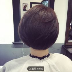 造型后-3AM HAIR SALON烫发染发接发