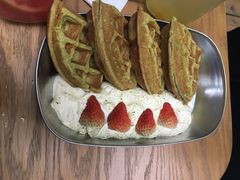 抹茶华夫饼-拾壹cafe·工作室