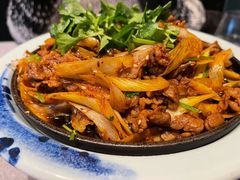 炙子羊肉-柿合缘新京菜(国金中心商场店)