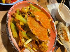 咸蛋黄炒蟹-夹夹大·蟹蟹大排档(财富又一城店)
