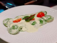 手工菠菜芝士饺子-Ponte 意大利餐厅