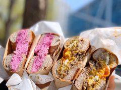 加州胭脂&nbsp;California&nbsp;Pink-Catch Bagel(芳草地店)