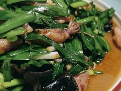 海兔炒韭菜-老四美食