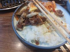 -明洞阿姨·韩式酱蟹烤肉·创意料理(三元桥店)