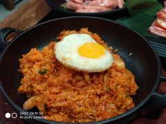 辣白菜炒饭-九田家黑牛烤肉料理(中北镇店)