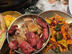 -草家酱蟹炭火烤肉店(珲春南路一店)