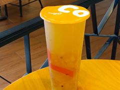 黄桃百香摇摇冻-CoCo都可(深业东岭店)