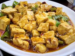 虾仁麻婆豆腐-锅贴王海鲜小馆