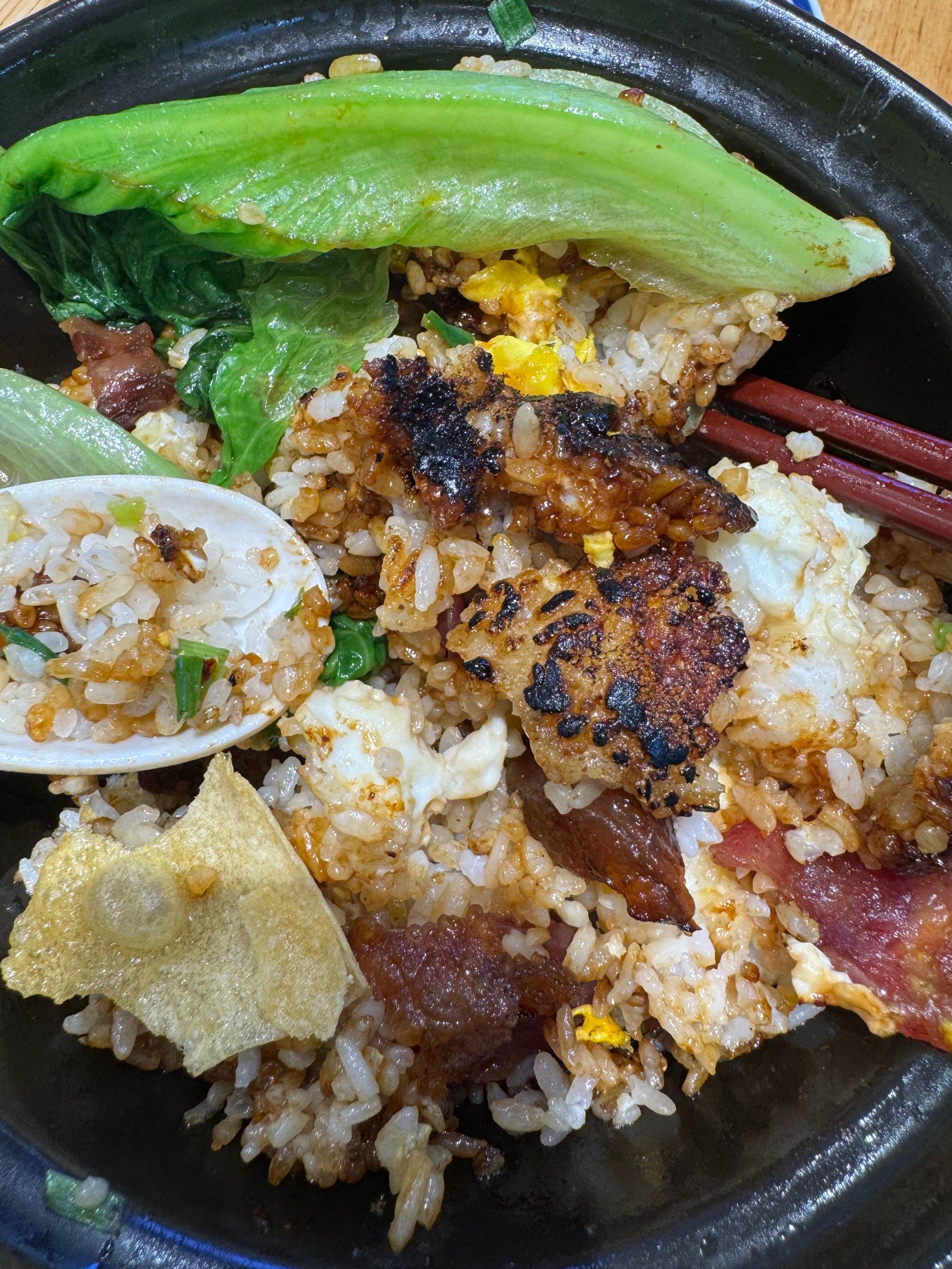 糊掉的煲仔饭,猖狂的服务员