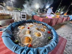 -亚龙湾希尔顿自助餐厅·海鲜·烧烤·沙滩BBQ·现场乐队