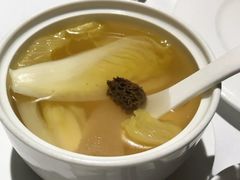 竹荪羊肚菌白菜心-四季民福烤鸭店(前门店)