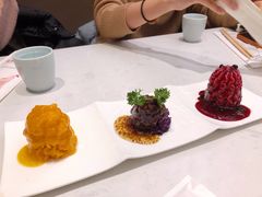 三色山药泥-北李妈妈菜·海肠捞饭(高新万达店)
