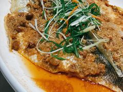 台湾甘树子蒸大黄鱼-百里鲜·闽南家宴·福建菜