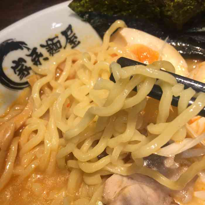 家系麺屋(太阳宫店)-"游泳完饿的时候就想吃拉面,第一次点辣的拉.