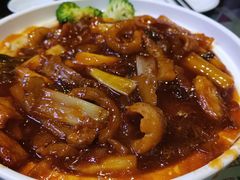 大葱烧海参-松针蔡记蒸饺(花园路店)
