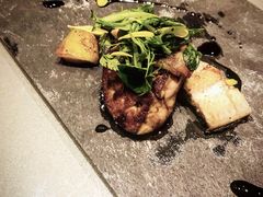 铁板鹅肝和鳗鱼，无花果意大利黑醋汁-西村日本料理(香格里拉饭店)