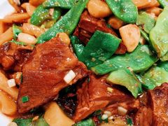 排骨豆角粘卷子-好嫂子酱猪手•农家菜(蒲黄榆店)