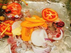 清汤烀羊肉锅底-九府羊·鲜羊火锅·烤串(新华路店)