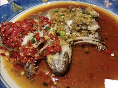 葱烤深海鱼头-三姐妹餐厅(曲江店)