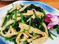 菠菜拌面筋-品回味清真西北楼(宁波首店)