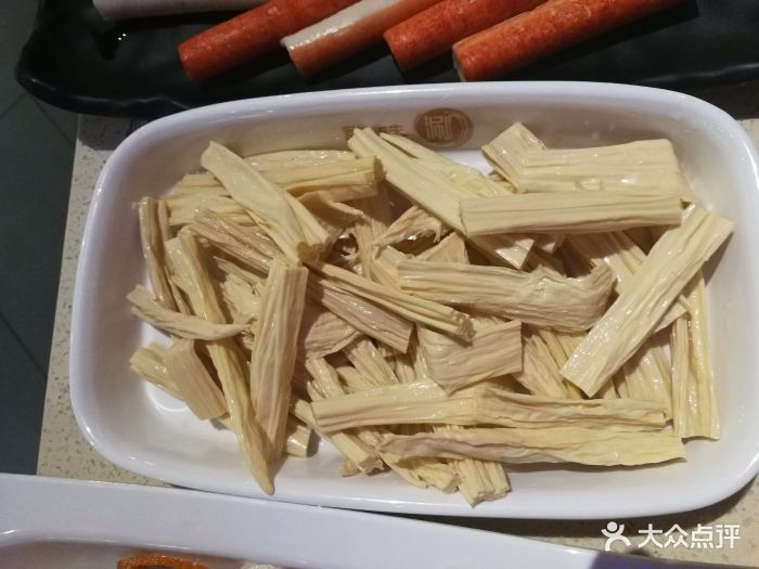 酌味涮健康小火锅(远洋乐堤港店)炸腐竹图片 - 第1张