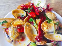 辣炒蚬子-潮庭·大连海鲜·炭火烧烤·扇贝王(大连店)