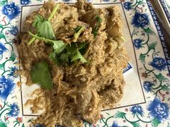 凉拌茄泥-大槐树烤肉馆