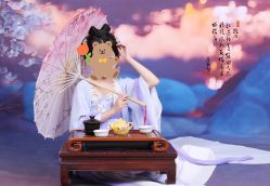 -后宫·古装汉服京剧儿童亲子全家福摄影