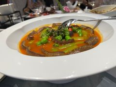 青花椒煮辽参-茅庐·川粤精品私房菜(金沙遗址店)