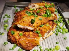 绿茶葱香烤鸡整-绿茶餐厅(汇悦大融城店)