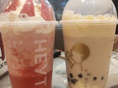 雪山莓莓桂花冻-喜茶(广州中山六路店)