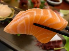 三文鱼刺身-蟹田居·活蟹料理(东城店)