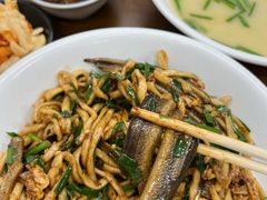 农家红炒长鱼炒面-三百碗宝应长鱼面(板仓街店)