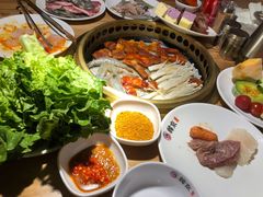 -韩京炭火烤肉自助料理(柯桥万达店)