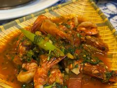 香茅草炒虾-滇道云南特色料理(康定路店)