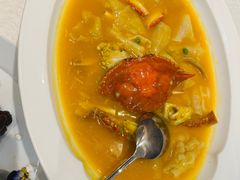 金汤飞蟹烩花胶-品海楼·大连海胆锅贴馆(东港店)