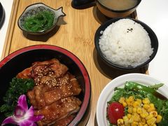 照烧鸡肉饭套餐-无限双拼照烧双拼饭(和平店)