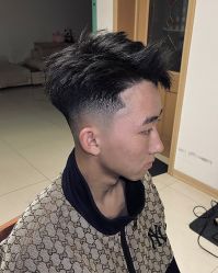 -海文先生国潮烫染男士理发馆