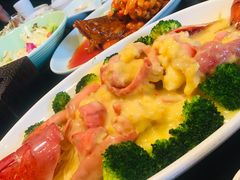黄油焗波士顿龙虾-新南华大酒店(长寿店)
