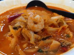海鲜辣汤面-桃园中华料理炸酱面(燕儿岛路店)