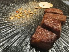 牛排-一板铁板烧·隐秘一线江景花园餐厅(西湖左岸·天元店)