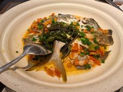 贡椒蒸鲳鱼-海门鱼仔·潮汕味(KKMall店)
