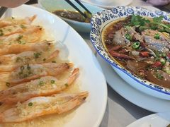 金蒜粉丝蒸大虾-汤臣·空中餐厅·严选粤菜(石湾世博广场店)